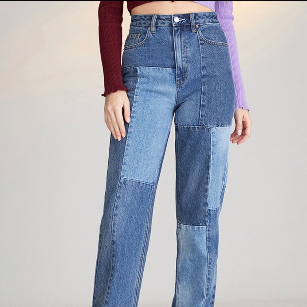 Pacsun 90’s Patch high waisted jeans